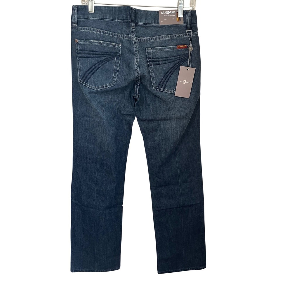 7 For All Mankind Standard Classic Straight Leg Jeans 7 Stitch Pocket Size 29